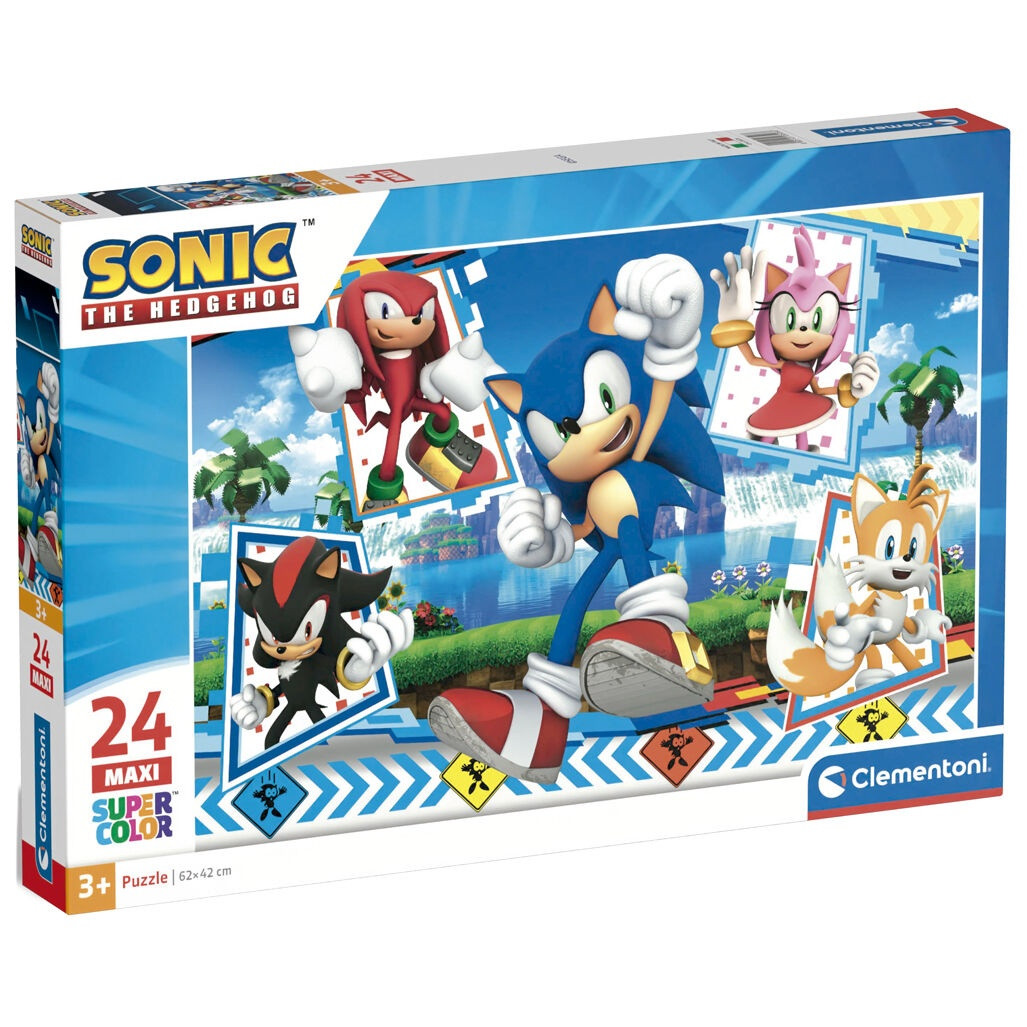 Sonic the Hedgehog maxi puzzle 24 elementy