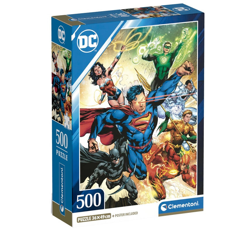 DC Comics Puzzle, 500 Teile