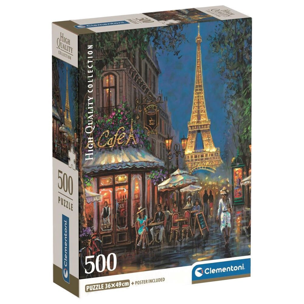 Puzzle de haute qualité « Une nuit au café Eiffel » 500 pièces
