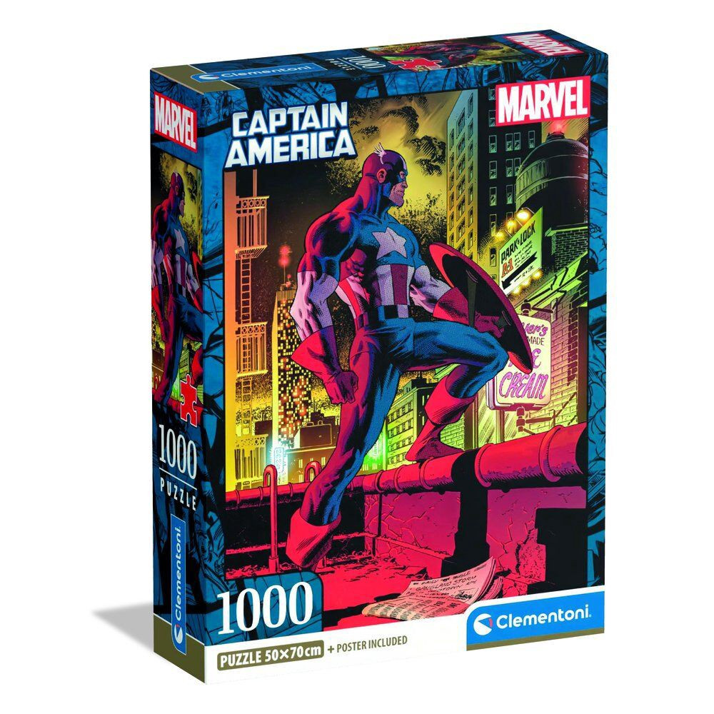 Puzzle Marvel Capitan America 1000 pezzi
