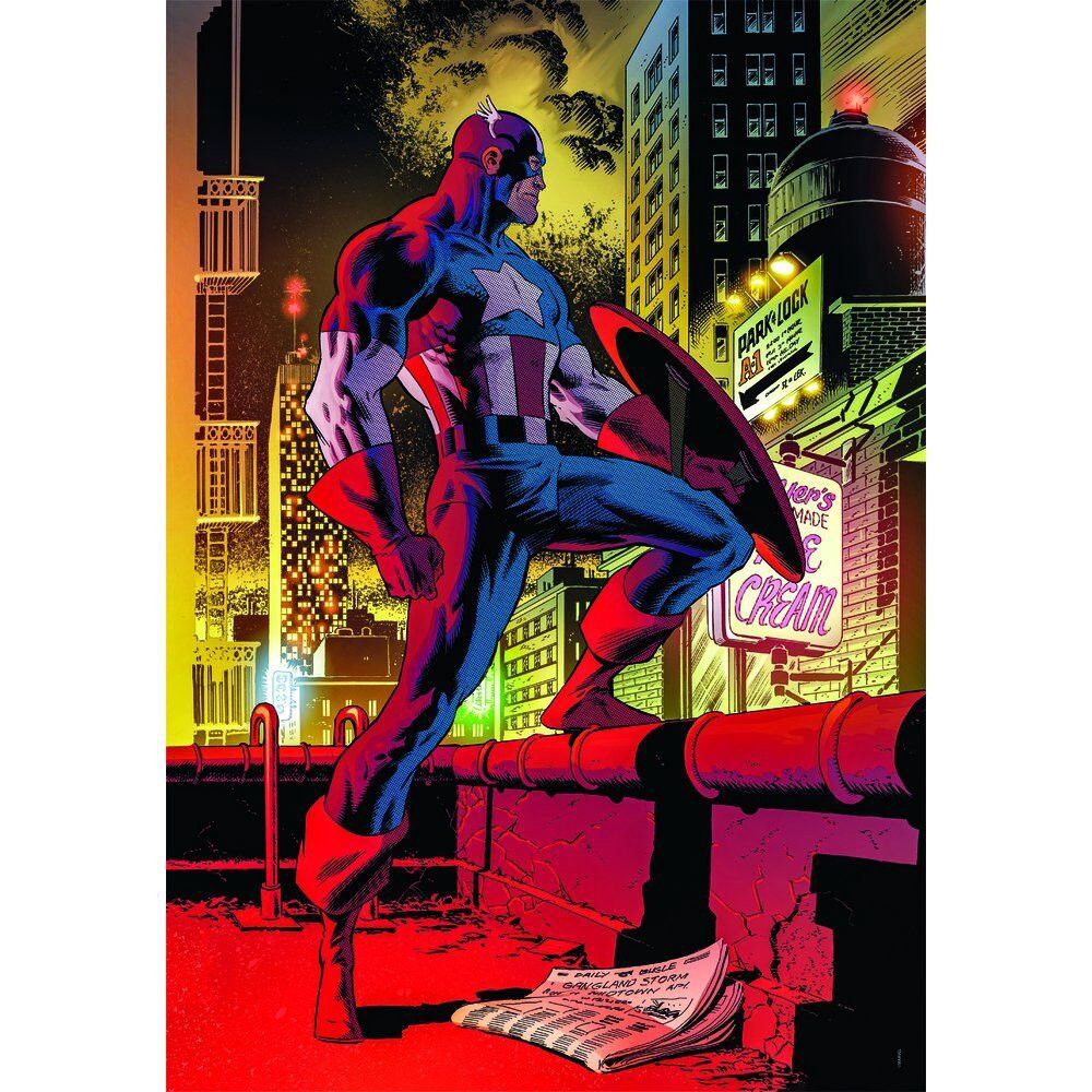 Puzzle Marvel Capitan America 1000 pezzi