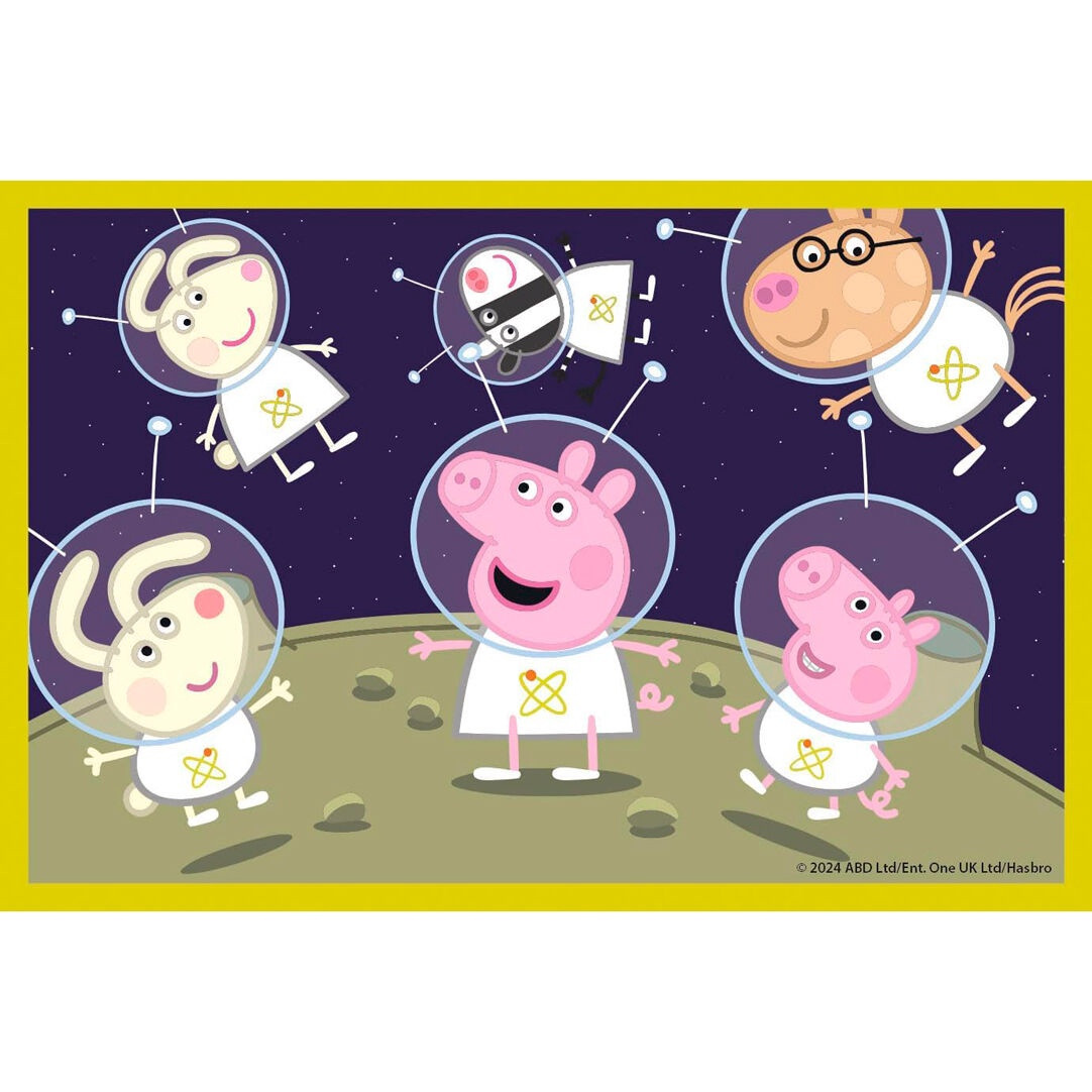 Puzzle Peppa Pig 6 elementów