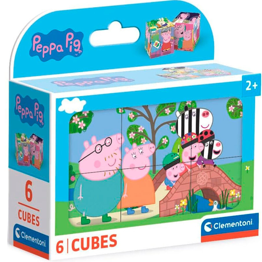 Puzzle Peppa Pig 6 elementów
