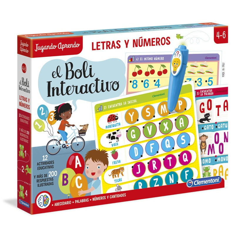 Spanish Letters and Numbers Interactive pen