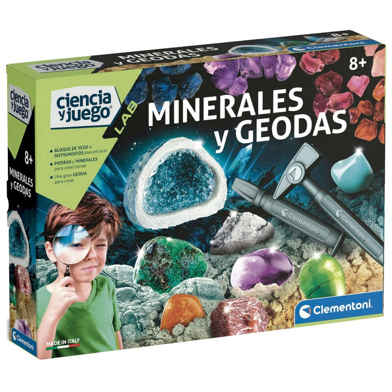 Jogo de Minerais e Geodos