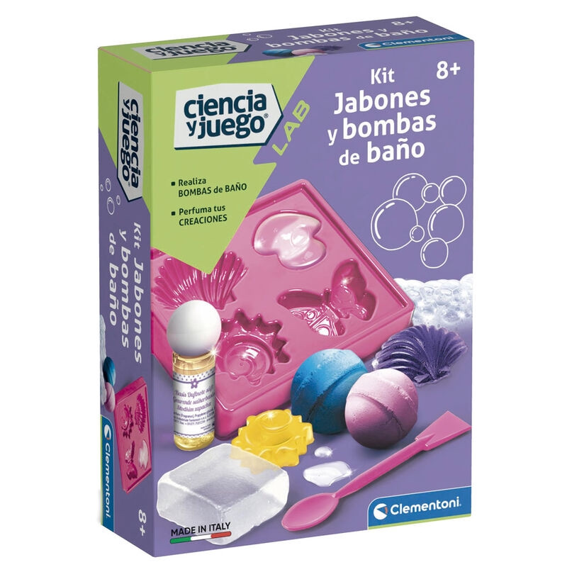 Gioco del kit sapone e bombe da bagno