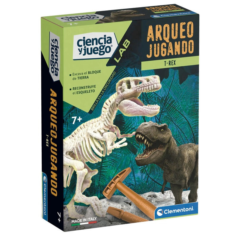 Gra fosforyzująca T-Rex
