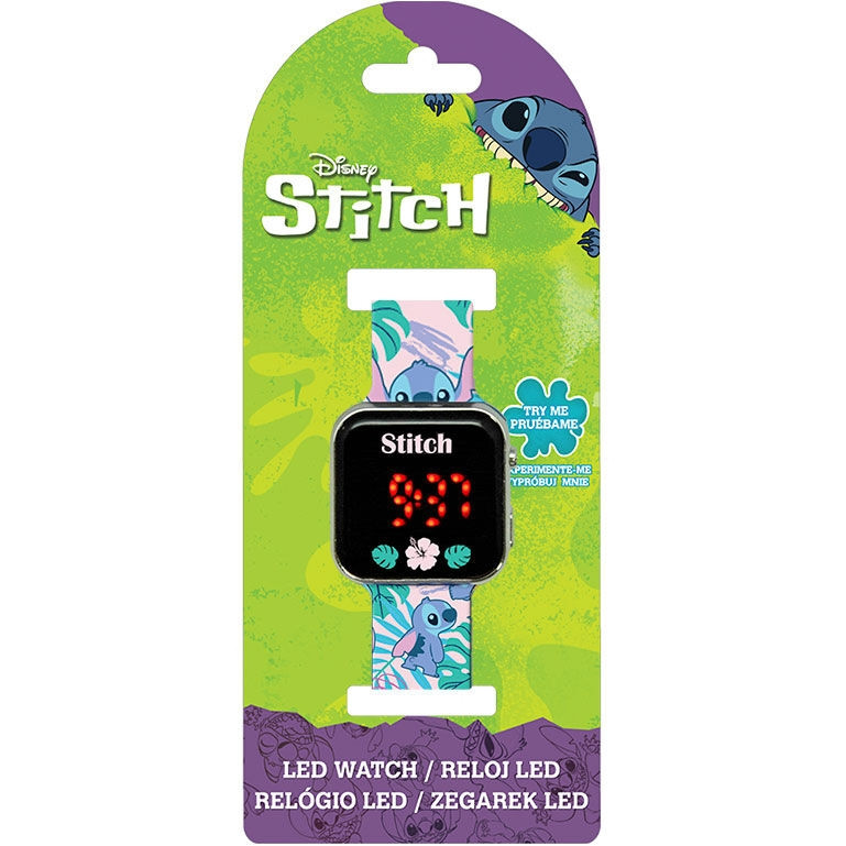 Disney Stitch LED-Uhr