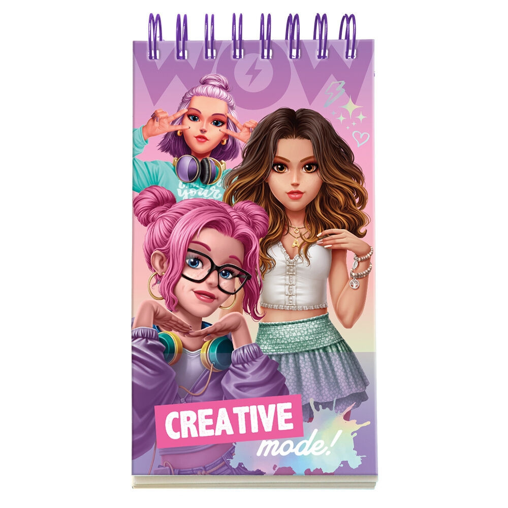 Conjunto de cores e aquarelas Wow Generation