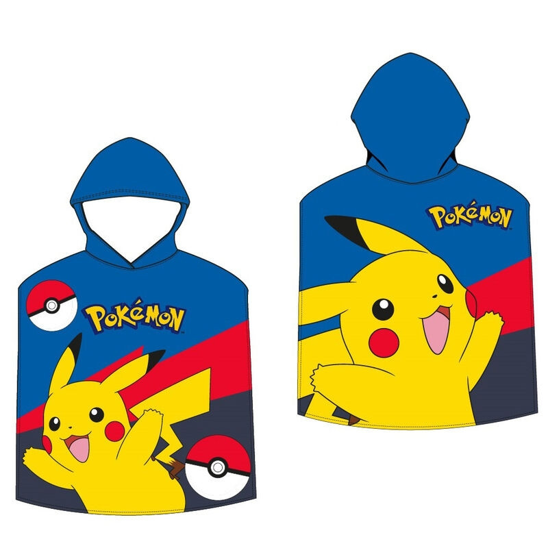 Pokémon microvezel poncho handdoek