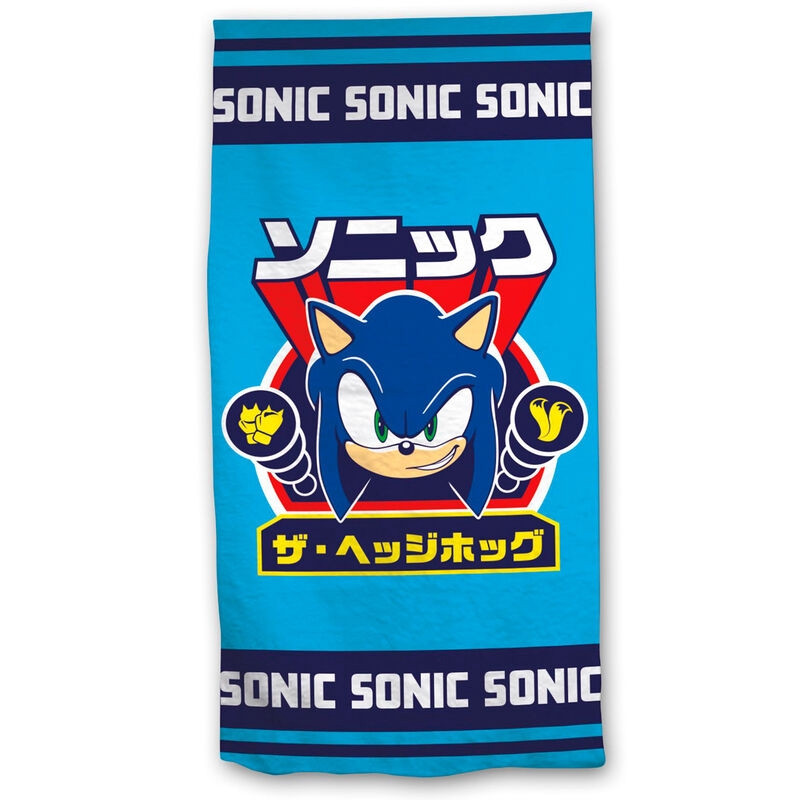 Sonic the Hedgehog microvezel strandhanddoek