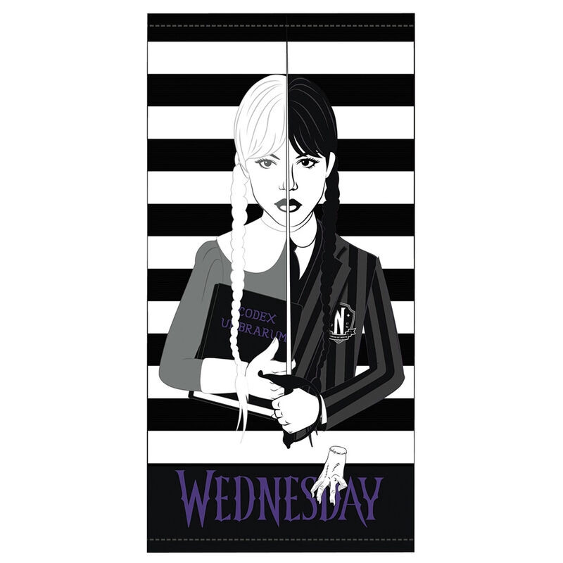 Wednesday microfibre beach towel