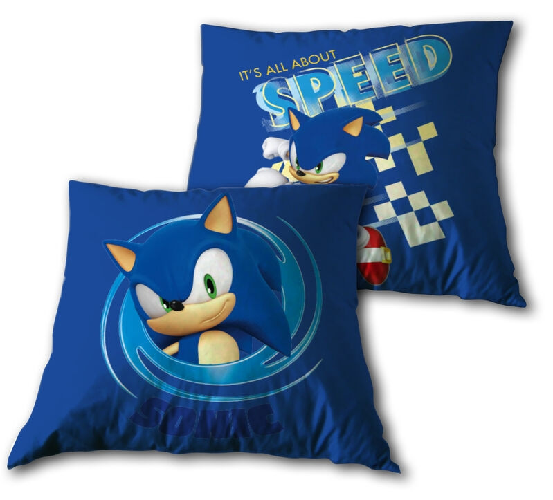 Coussin Sonic le Hérisson