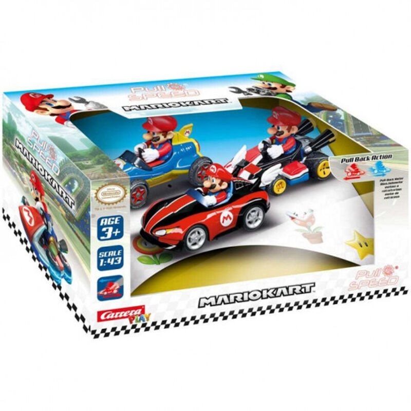Mario Kart Mario Pull Speed ​​set 3 auto