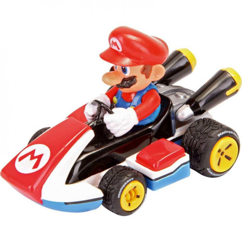 Mario Kart Mario Pull Speed ​​Set mit 3 Autos