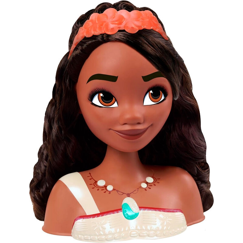 Conjunto de 2 bustos da Moana da Disney