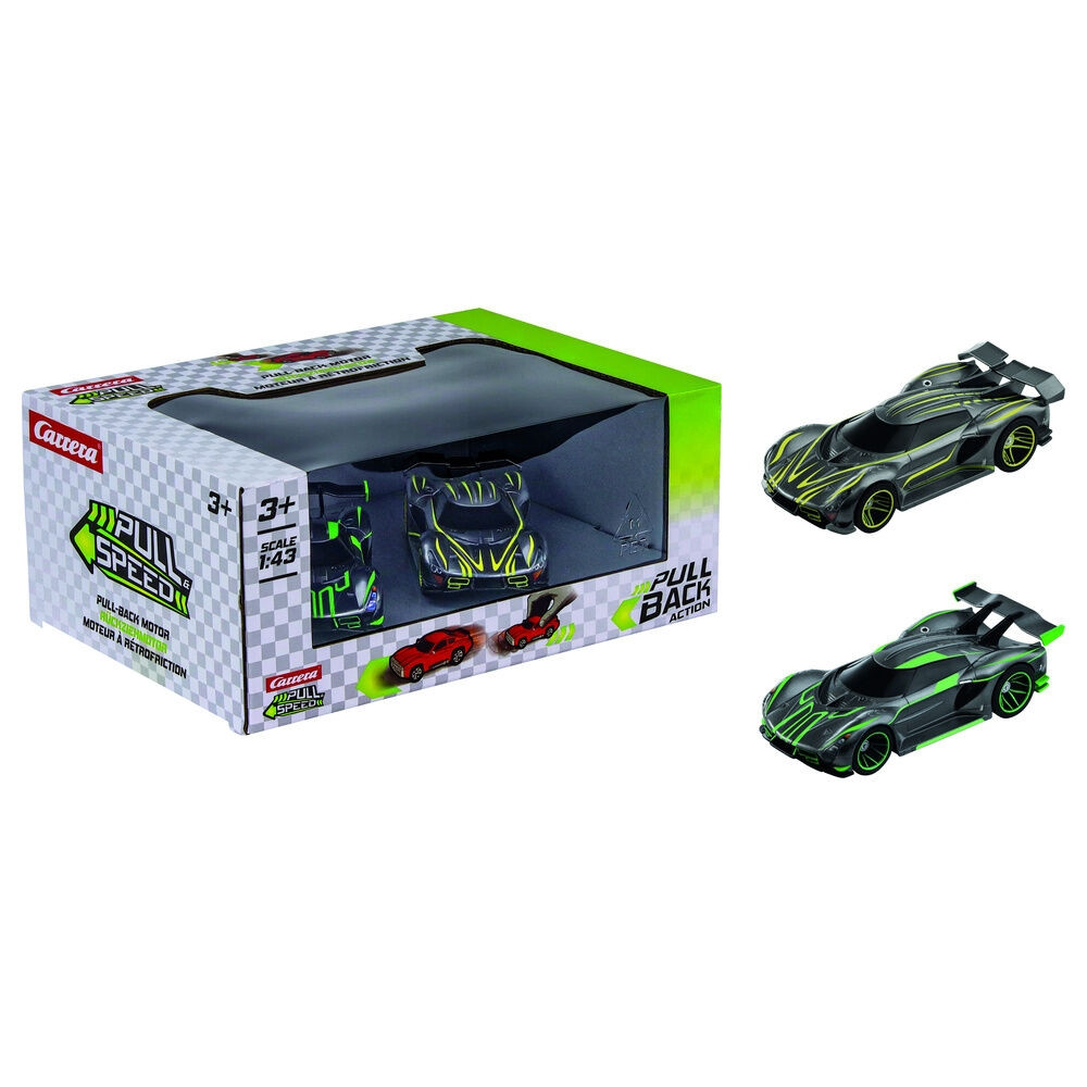 Hypercars Twinpack pack 2 cars pull back