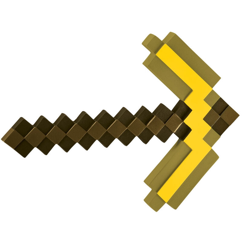Piccone d'oro Minecraft da 40 cm