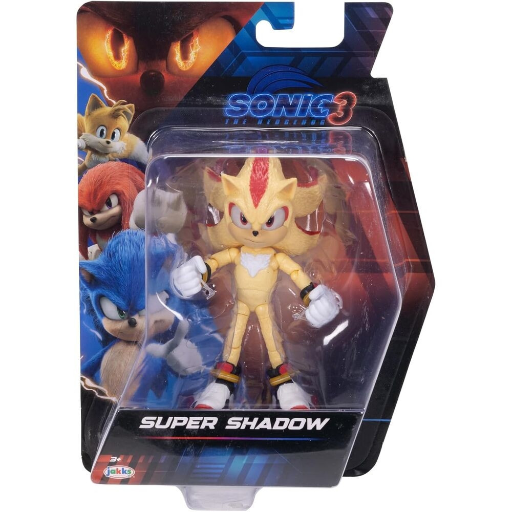 Sonic 3 Super Shadow figuur 12,5 cm
