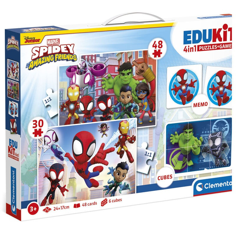 Marvel Spidey Edukit 4 em 1