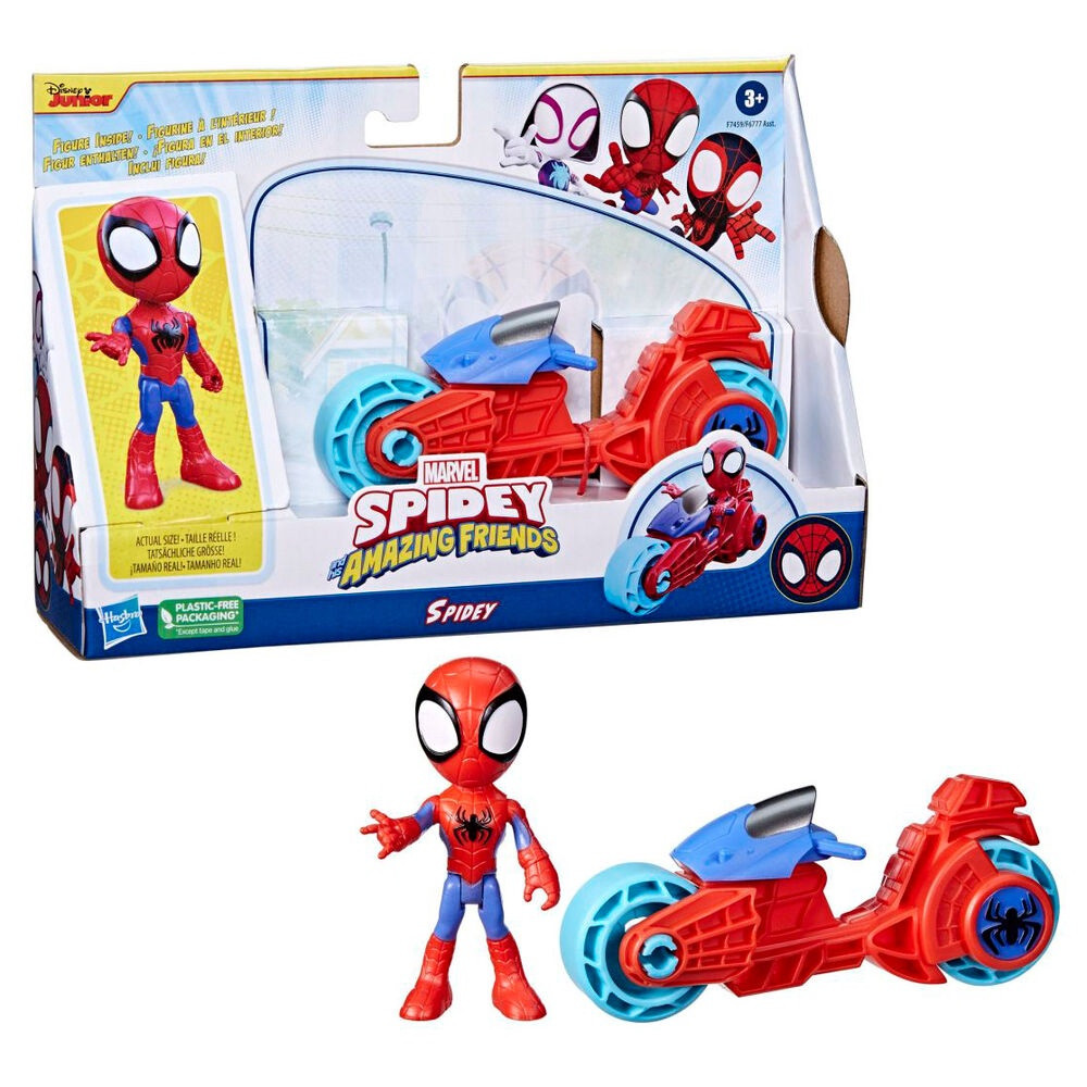 Moto Spider-Man Marvel