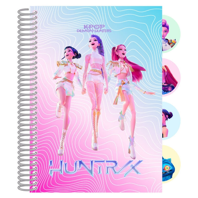 Demon Hunters Kpop A6 notebook