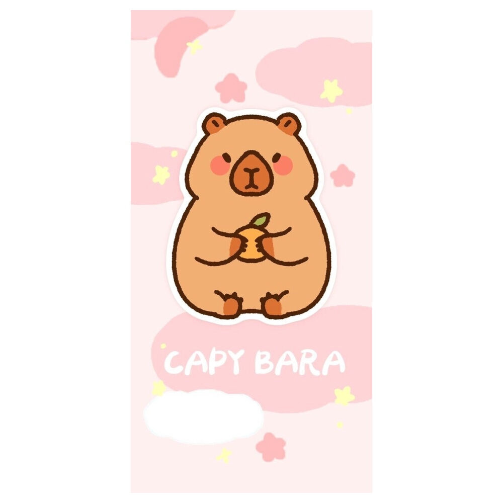 Telo mare in microfibra Capybara