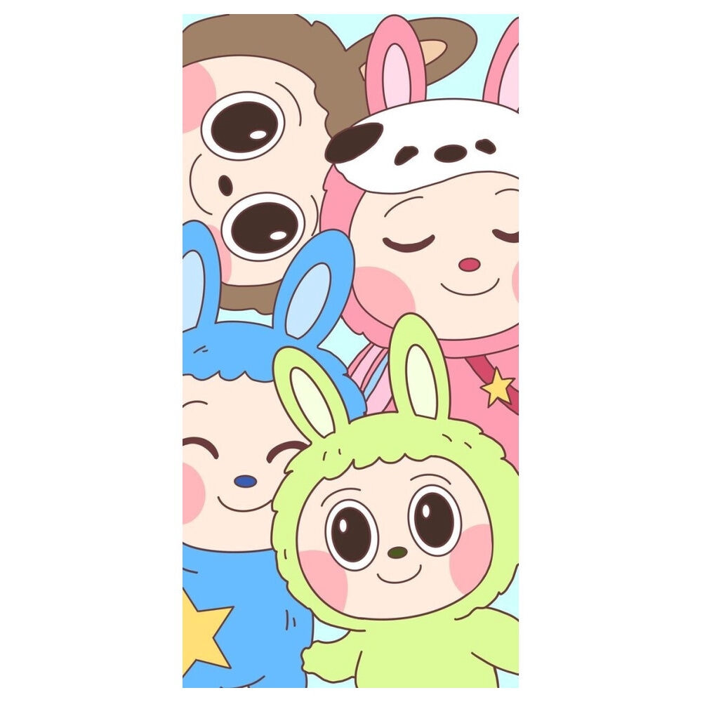 Monsters microvezel strandhanddoek