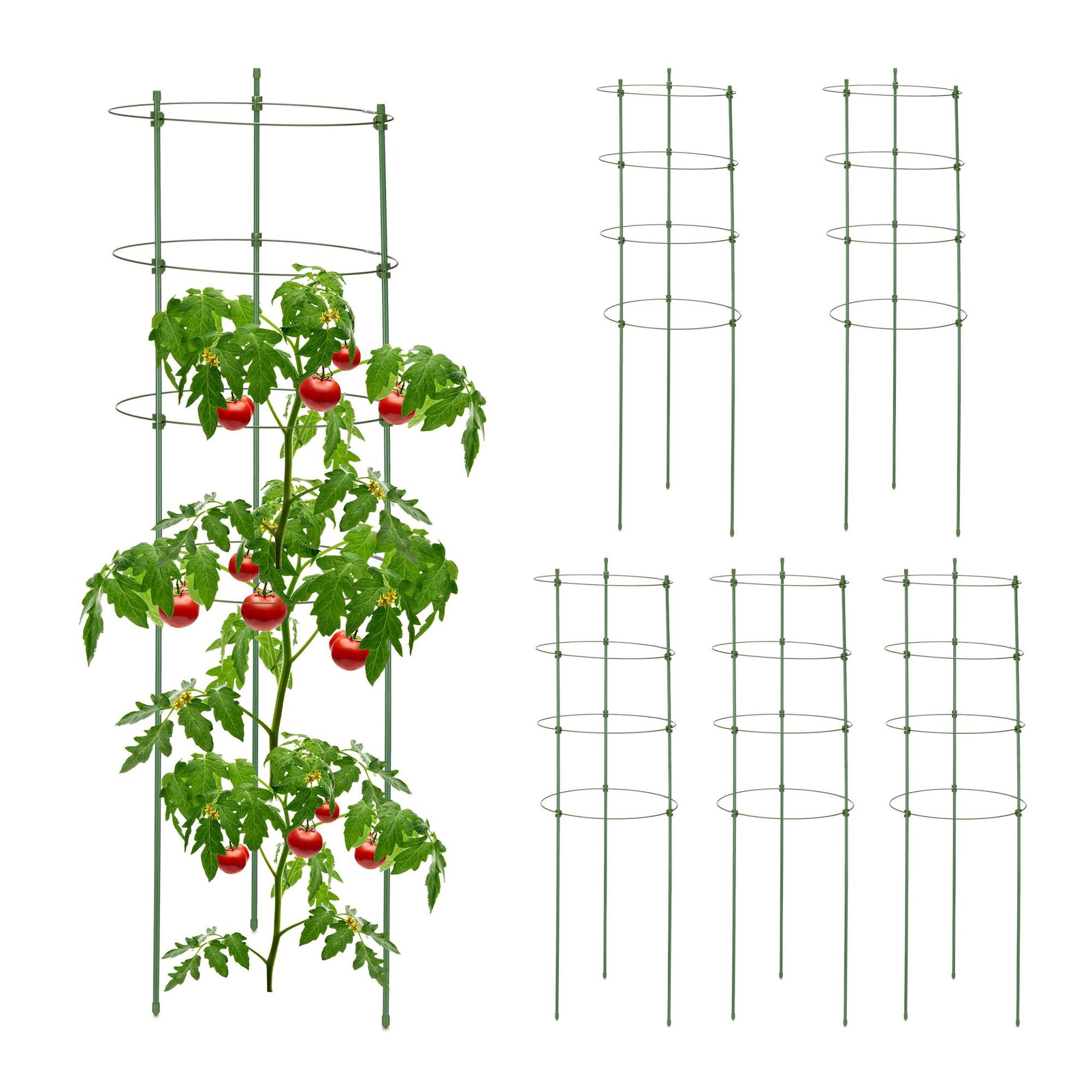 Set di 6 supporti per piante da 90 cm