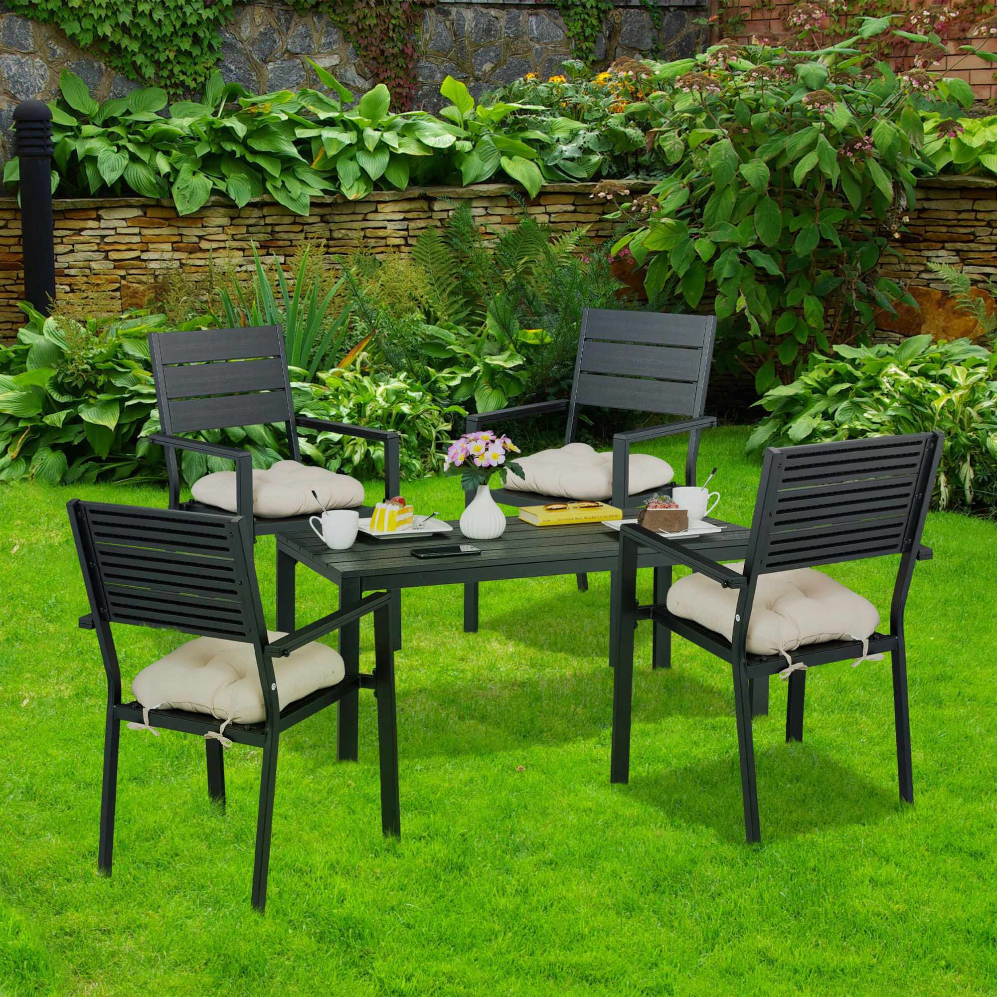 Gartenstühle 4er Set