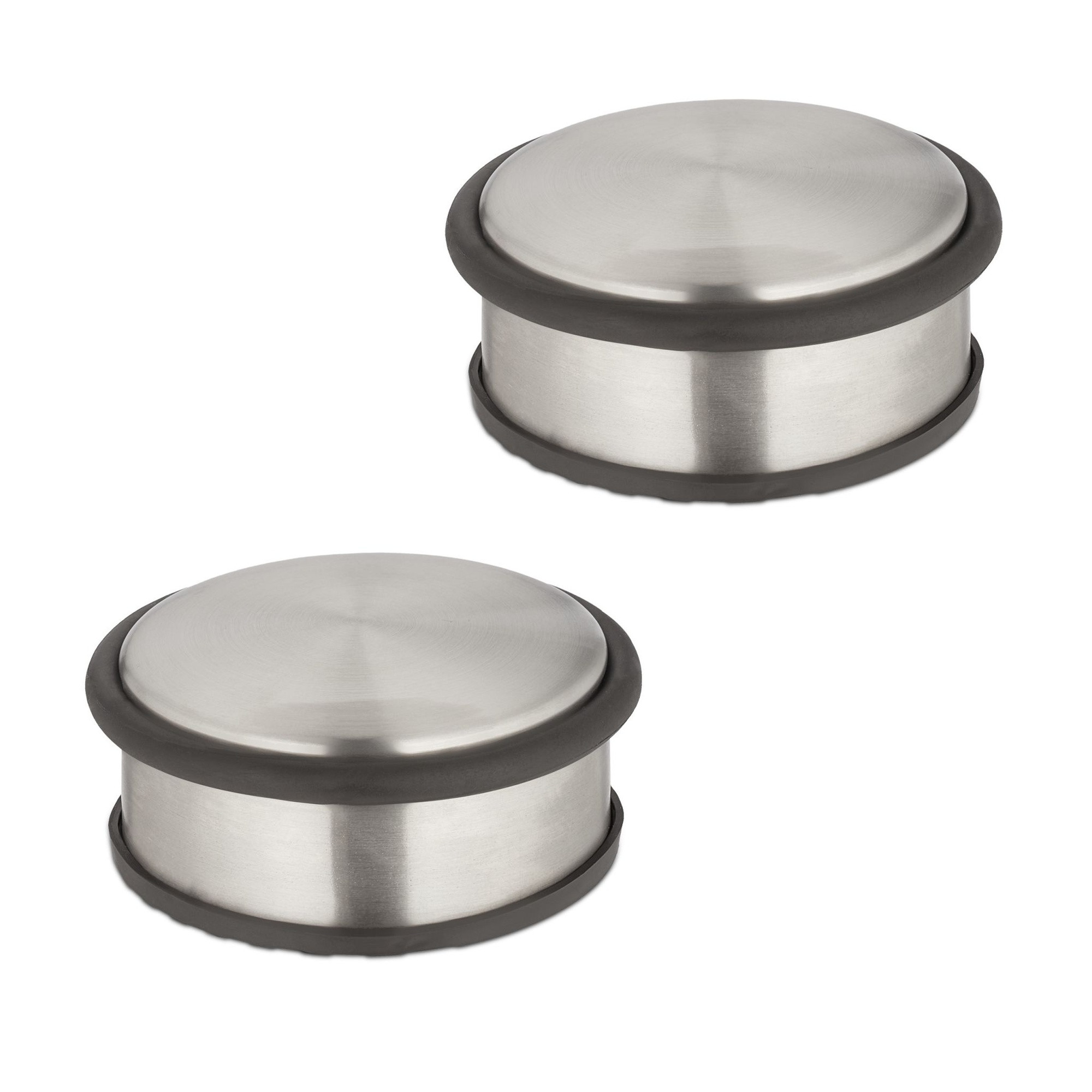 Platte deurbumpers, set van 2