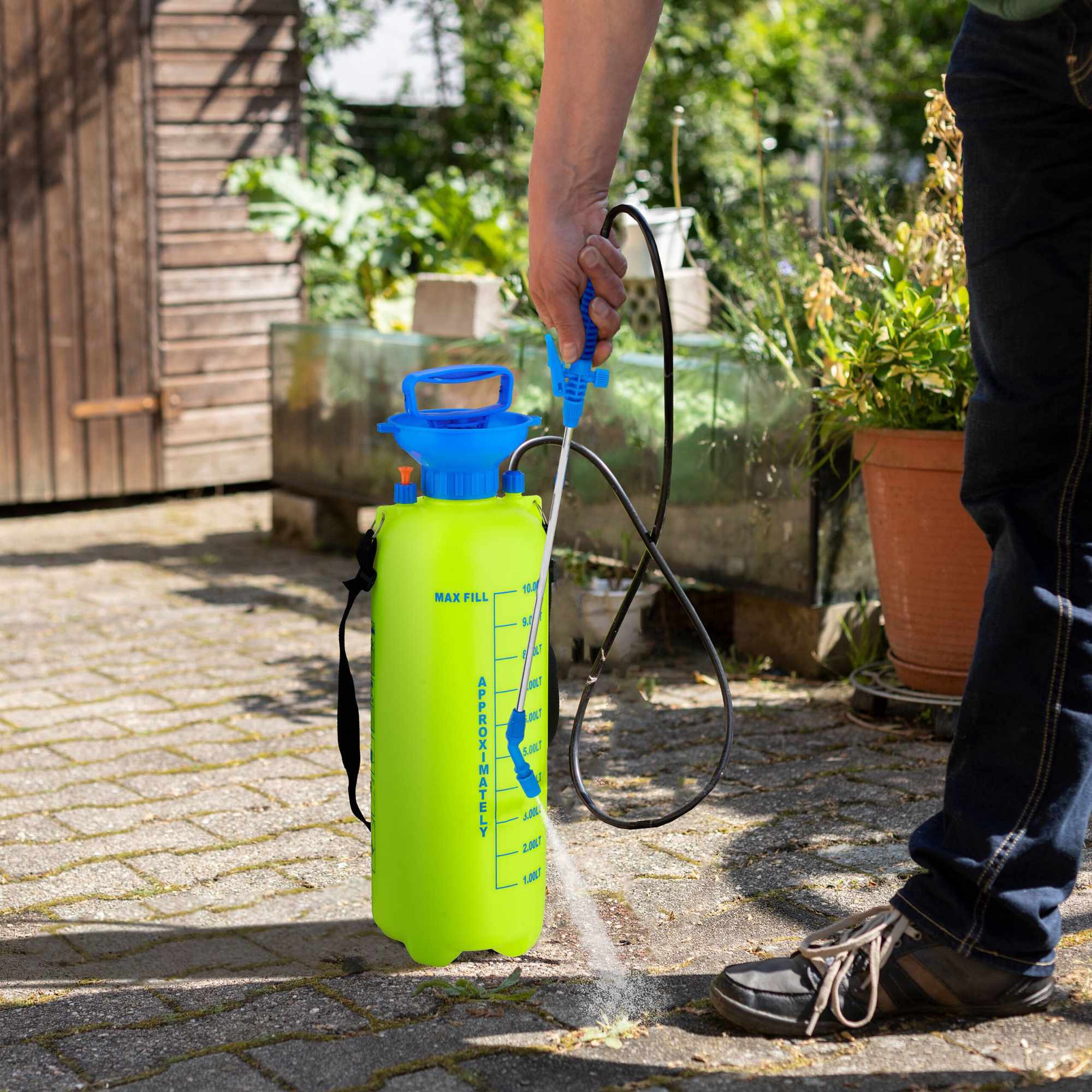Flacone spray a pressione da 10 L