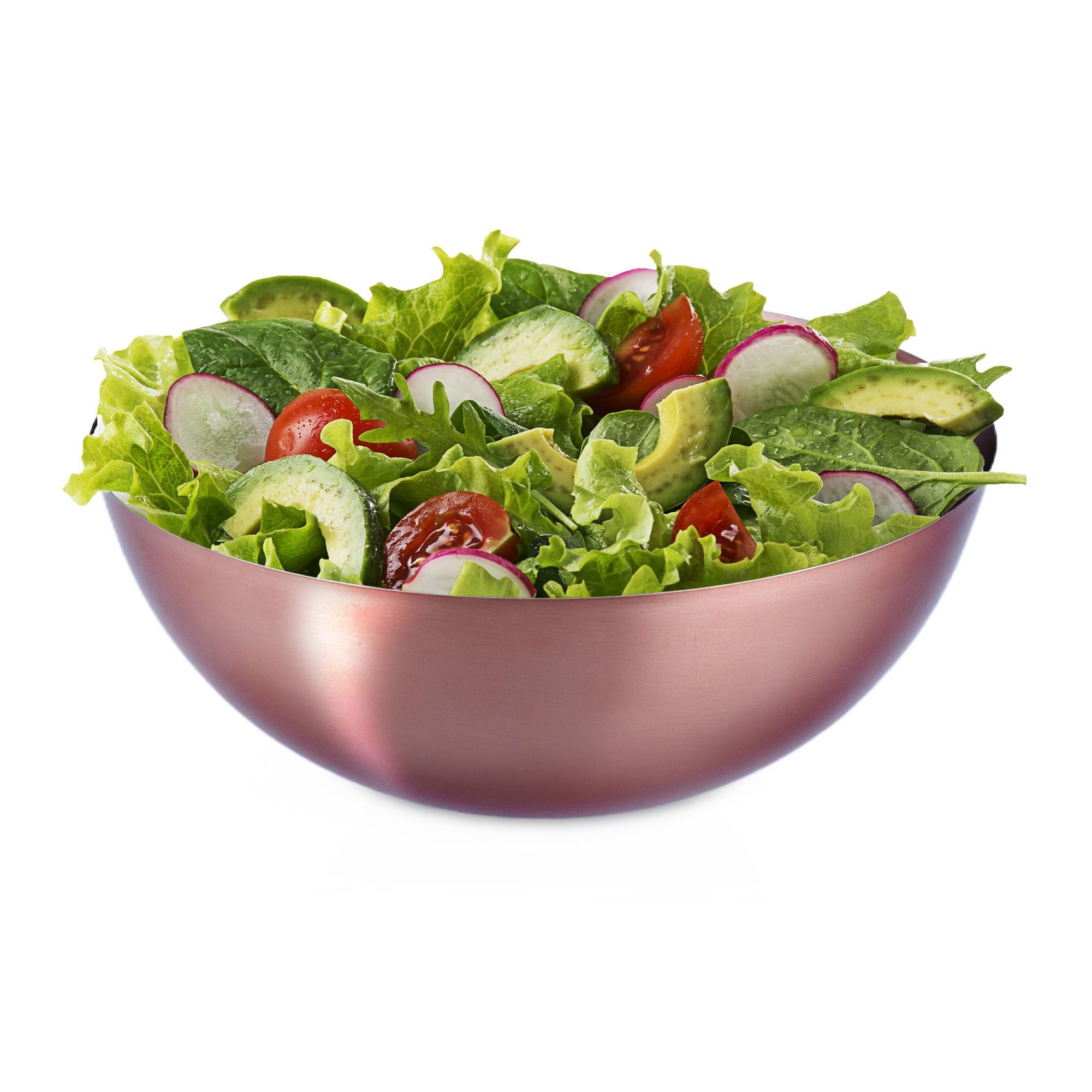 Copper Coloured Serving Bowl