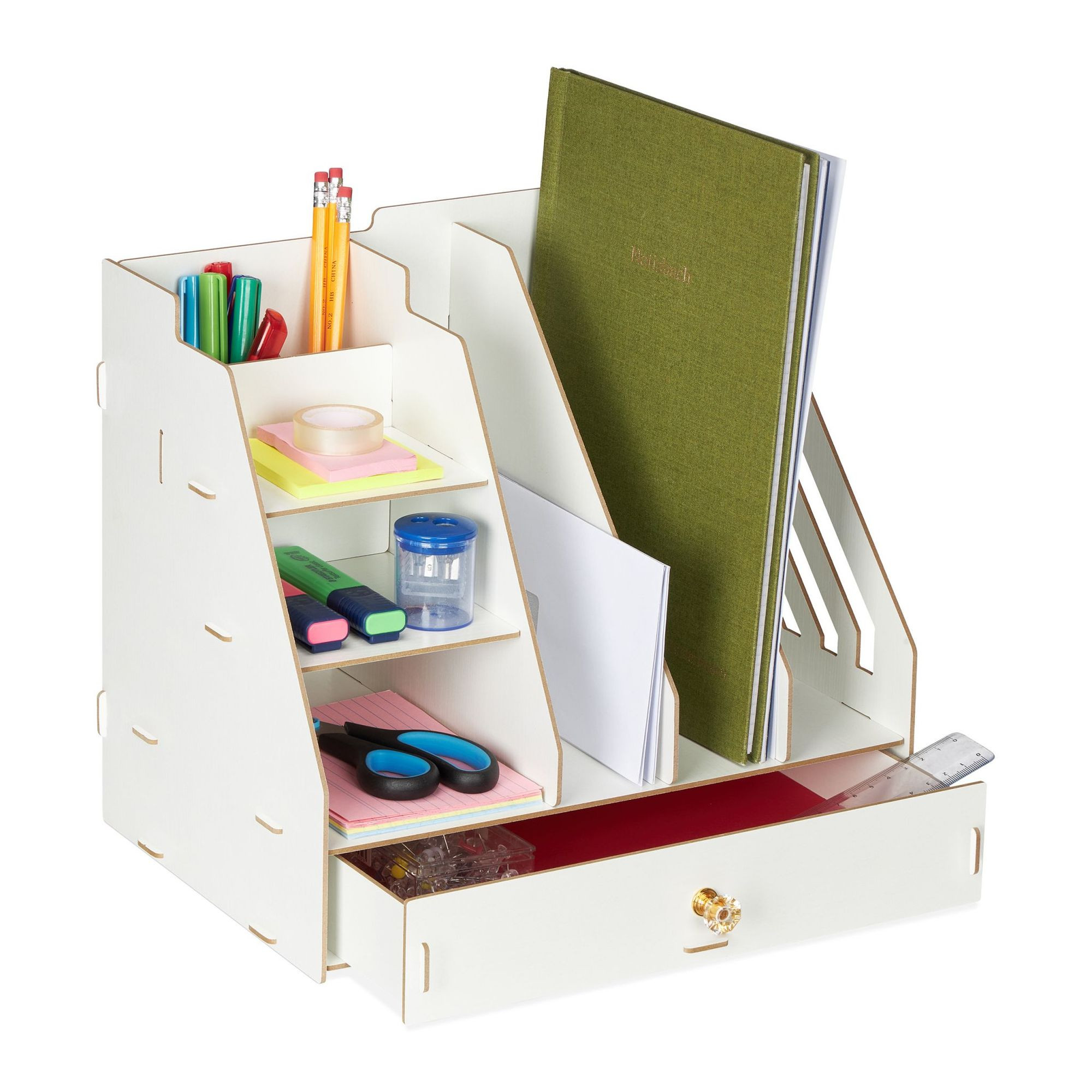 Bureau organizer met compartimenten