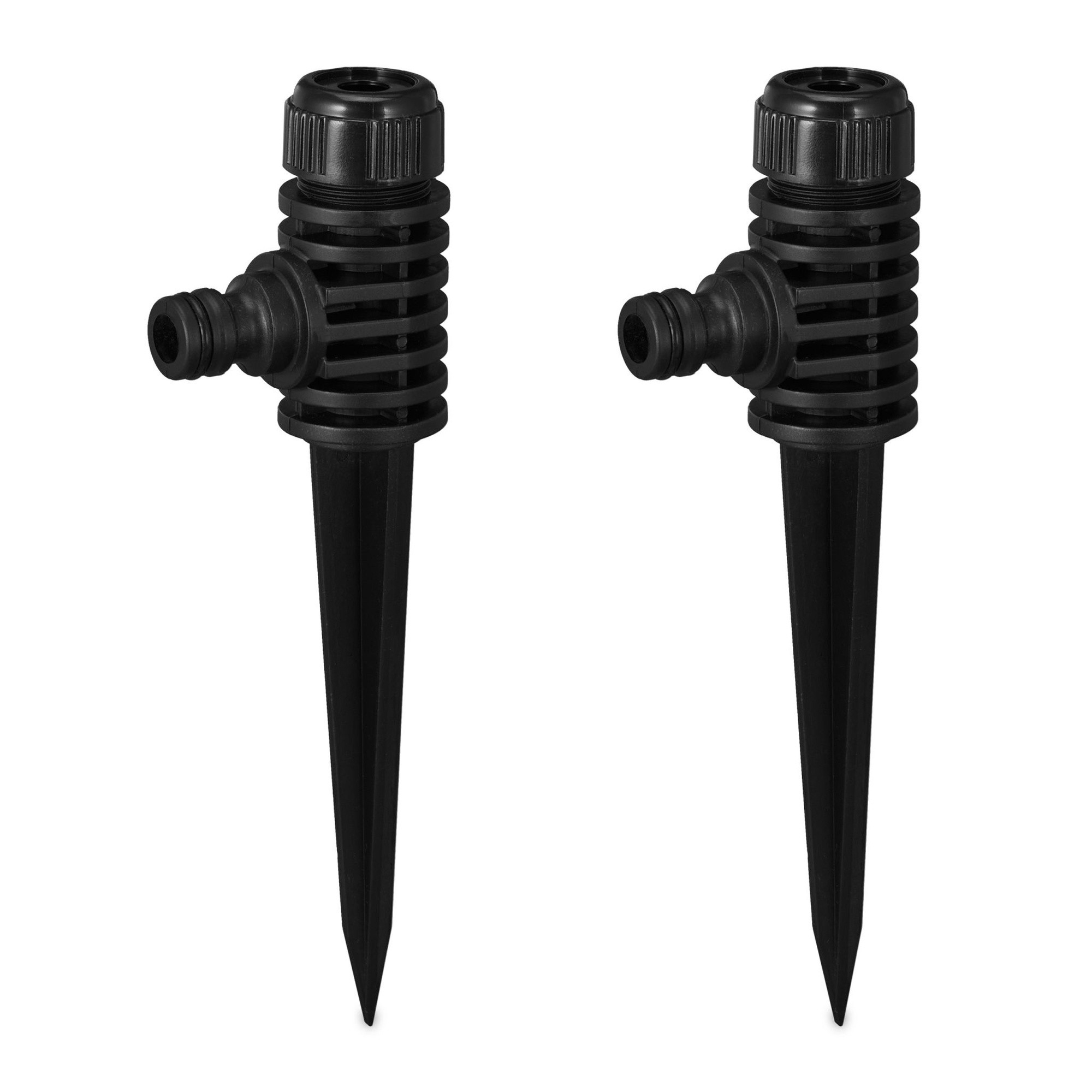 Set di 2 irrigatori a punta neri