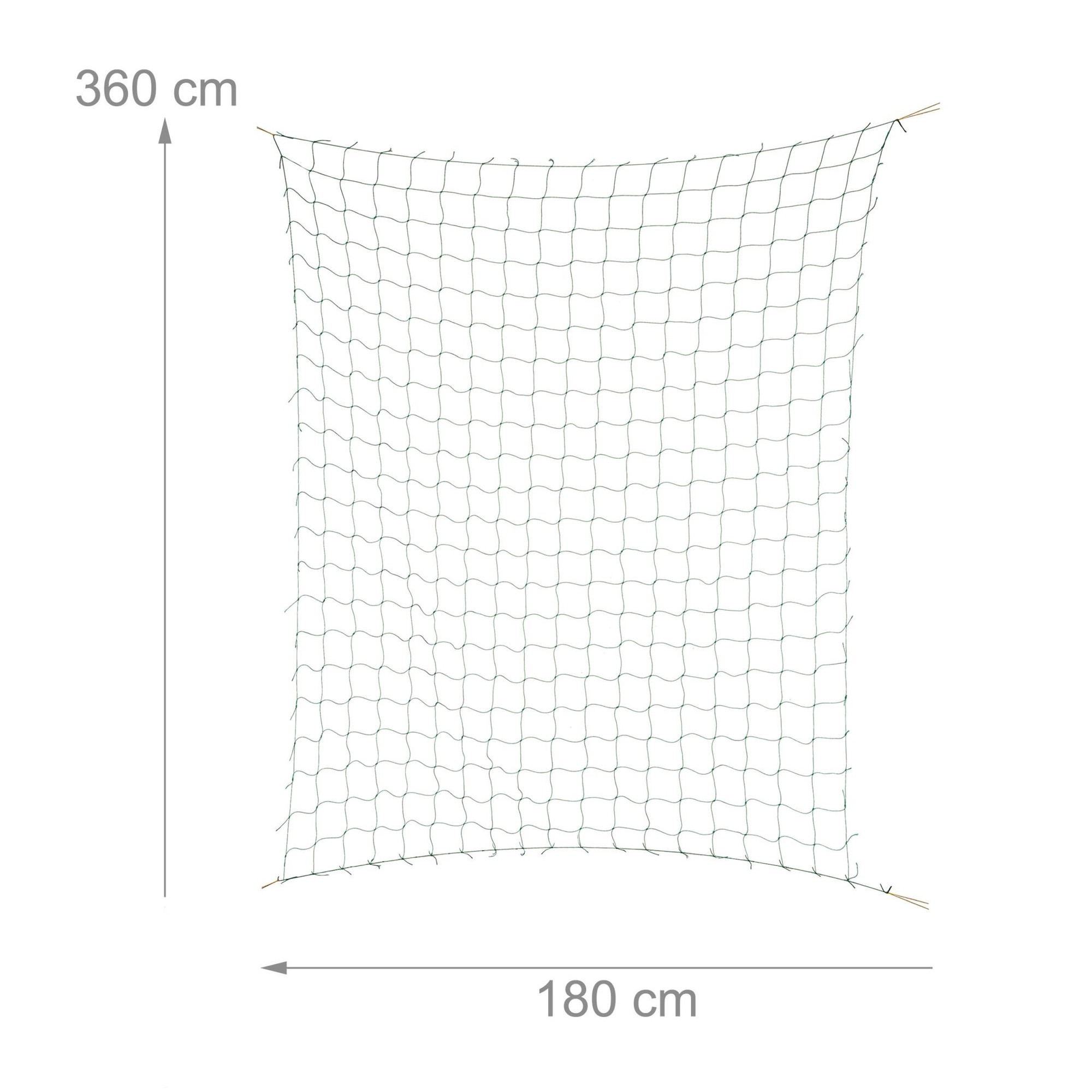 Kruipnet 180 x 360 cm