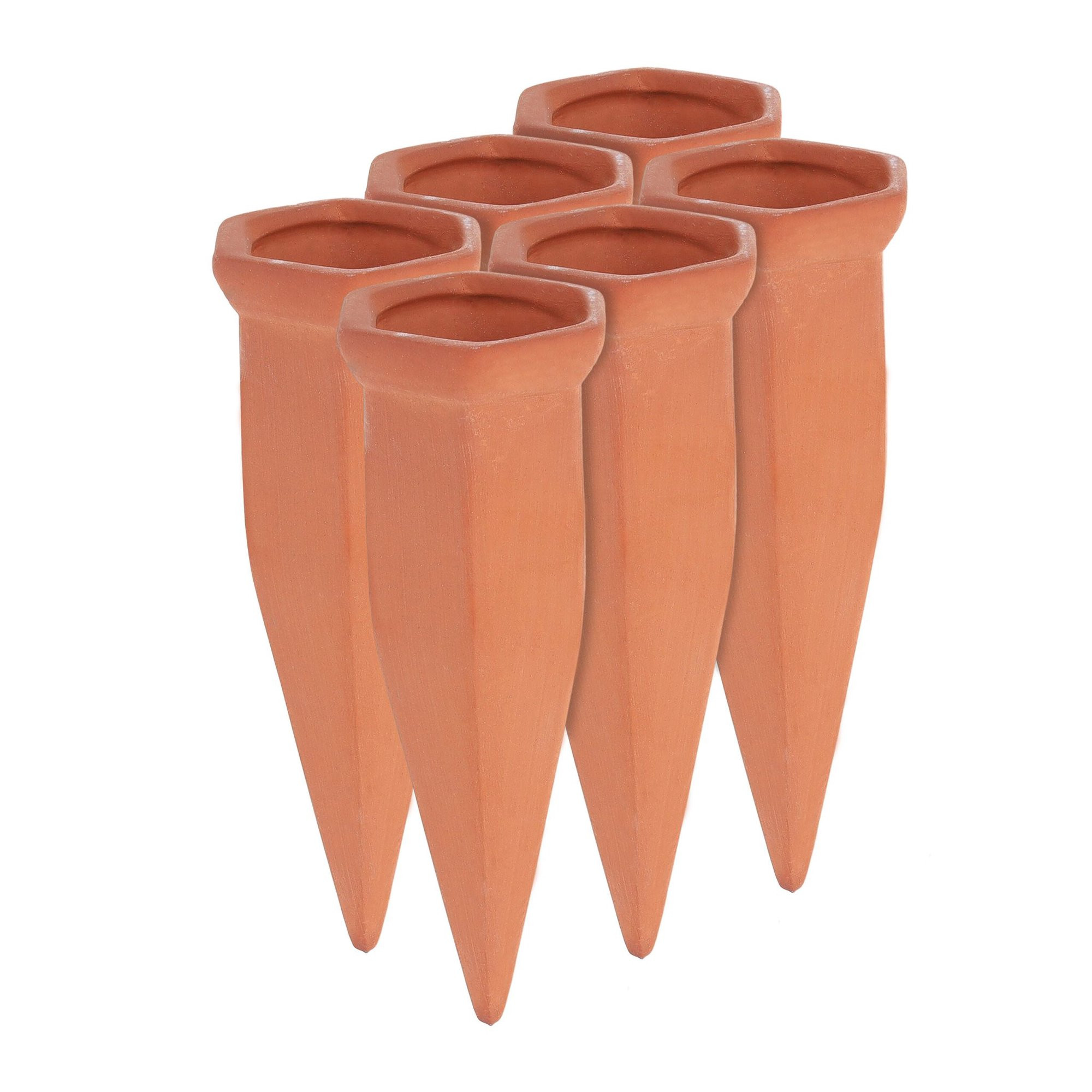 Set van 6 klei-waterspikes