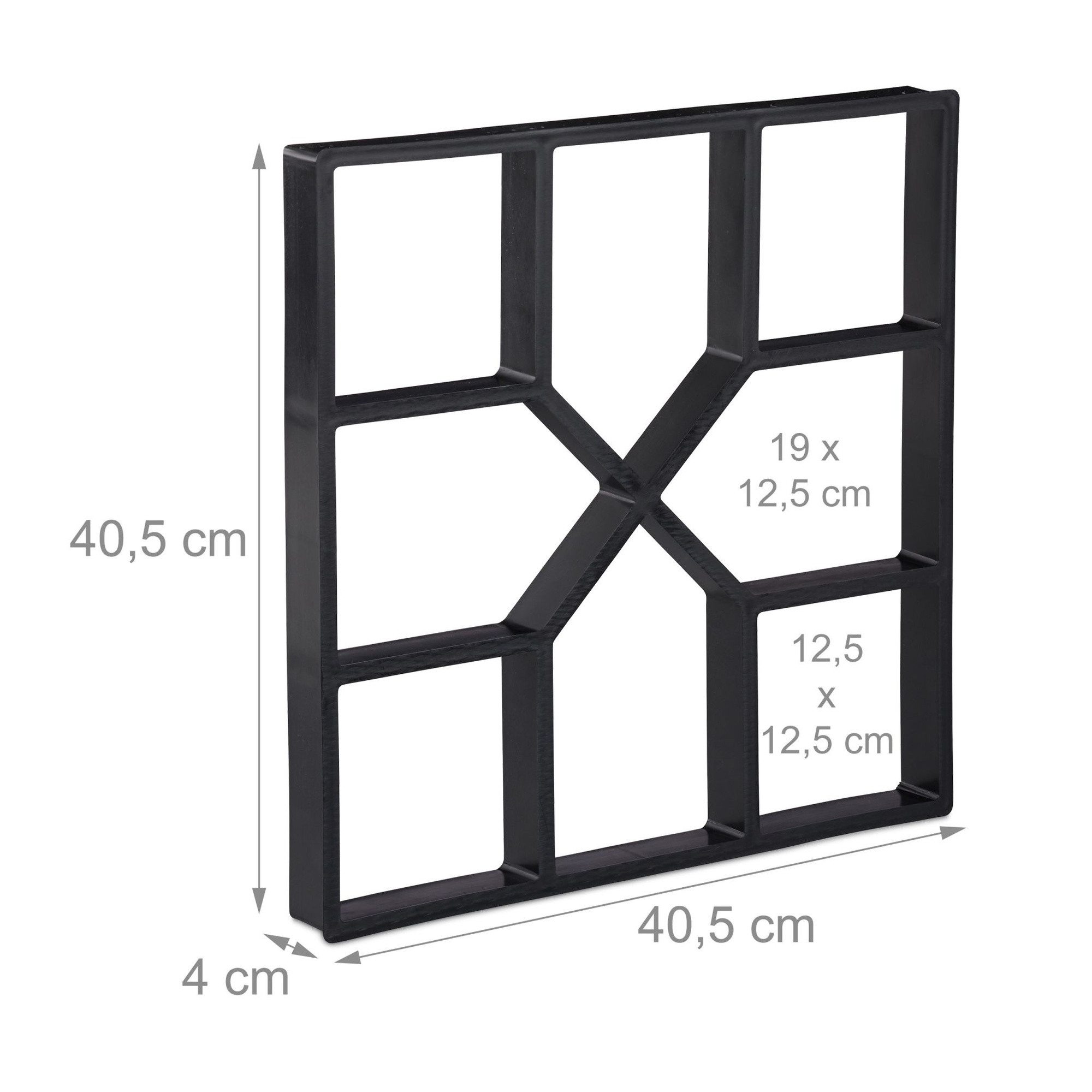 2x Betonmalset
