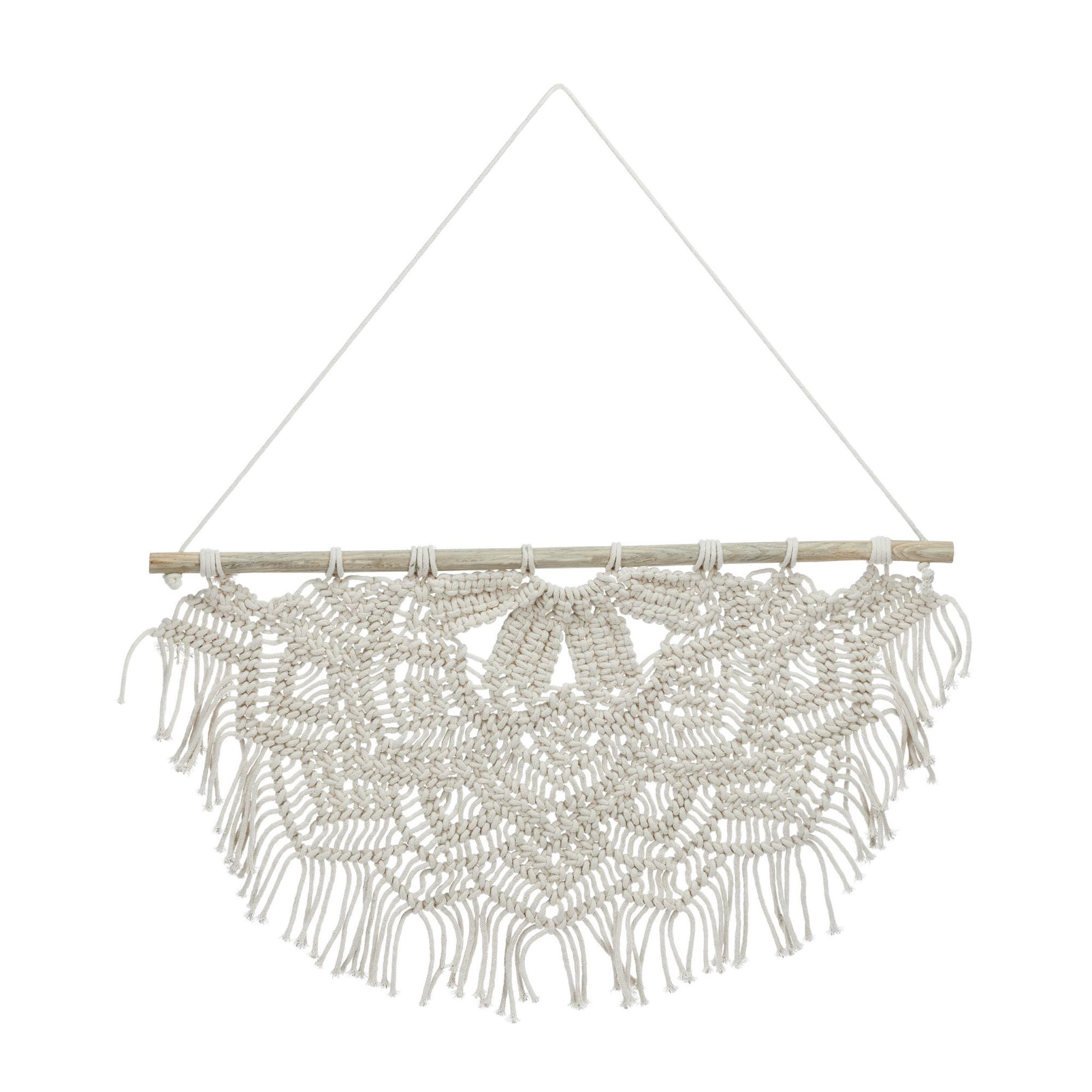 Zig-Zag Macramé Wall Hanging
