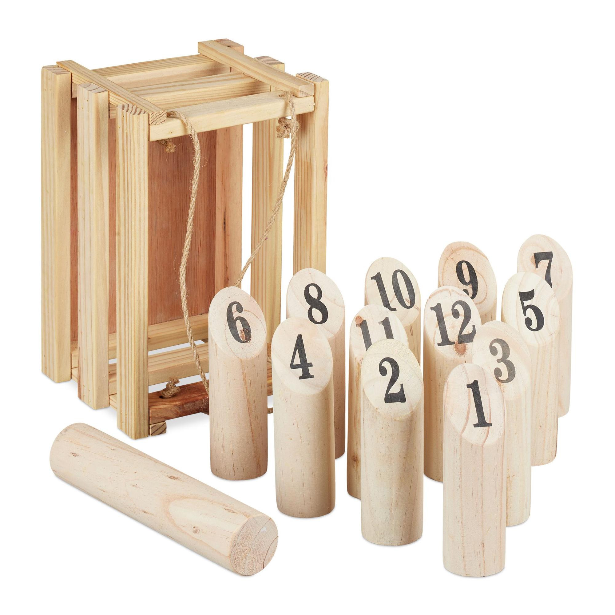 Drevený herný set Kubb
