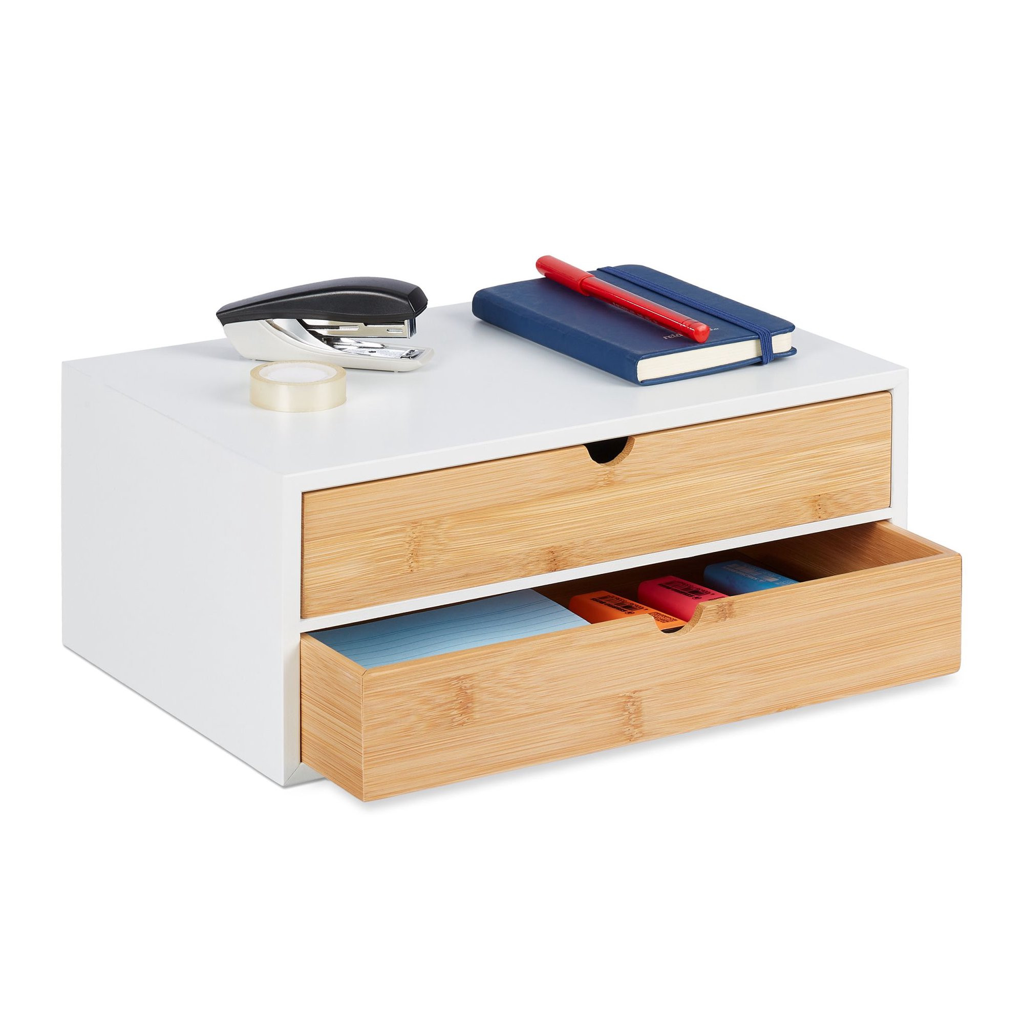 Bureau organizer 2 lades