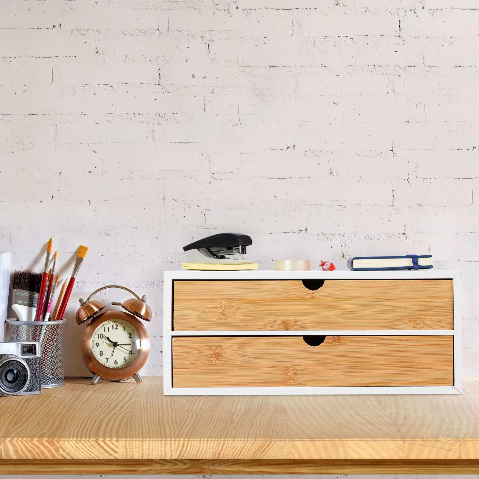 Bureau organizer 2 lades