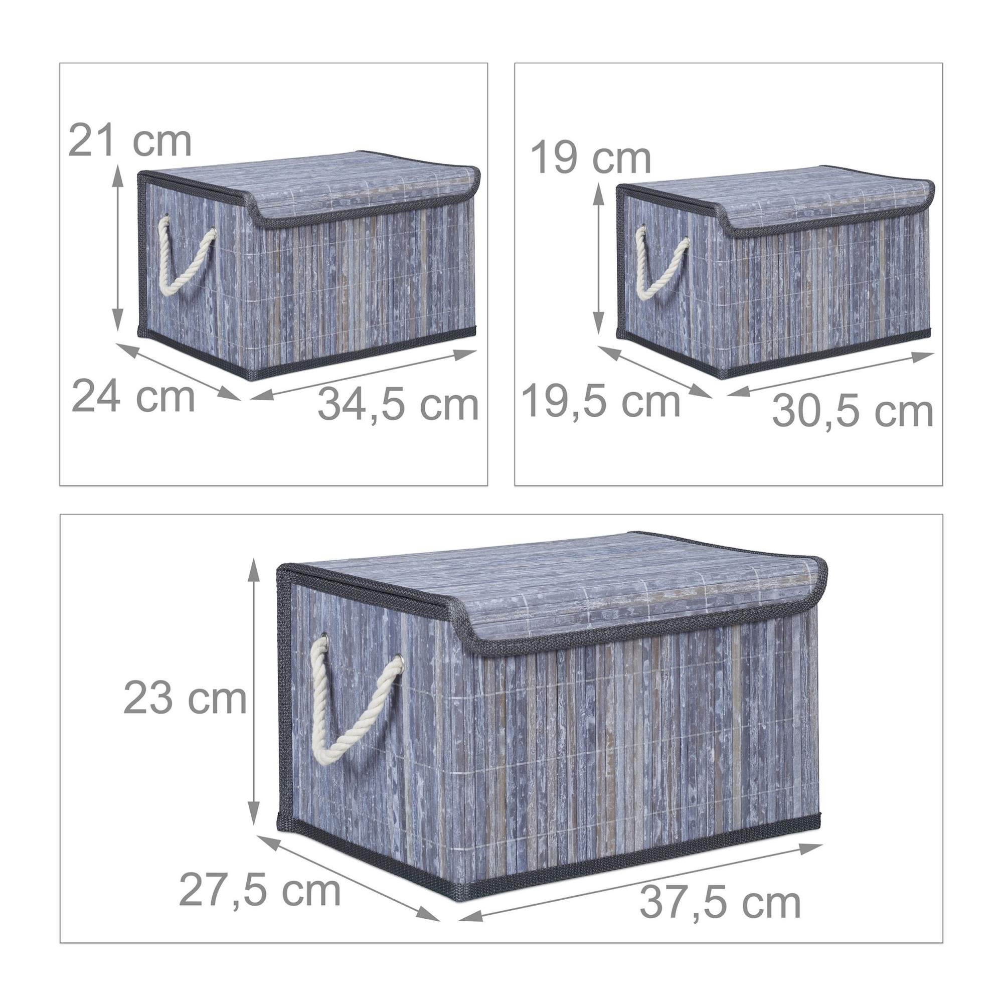 Ensemble de 5 paniers de rangement