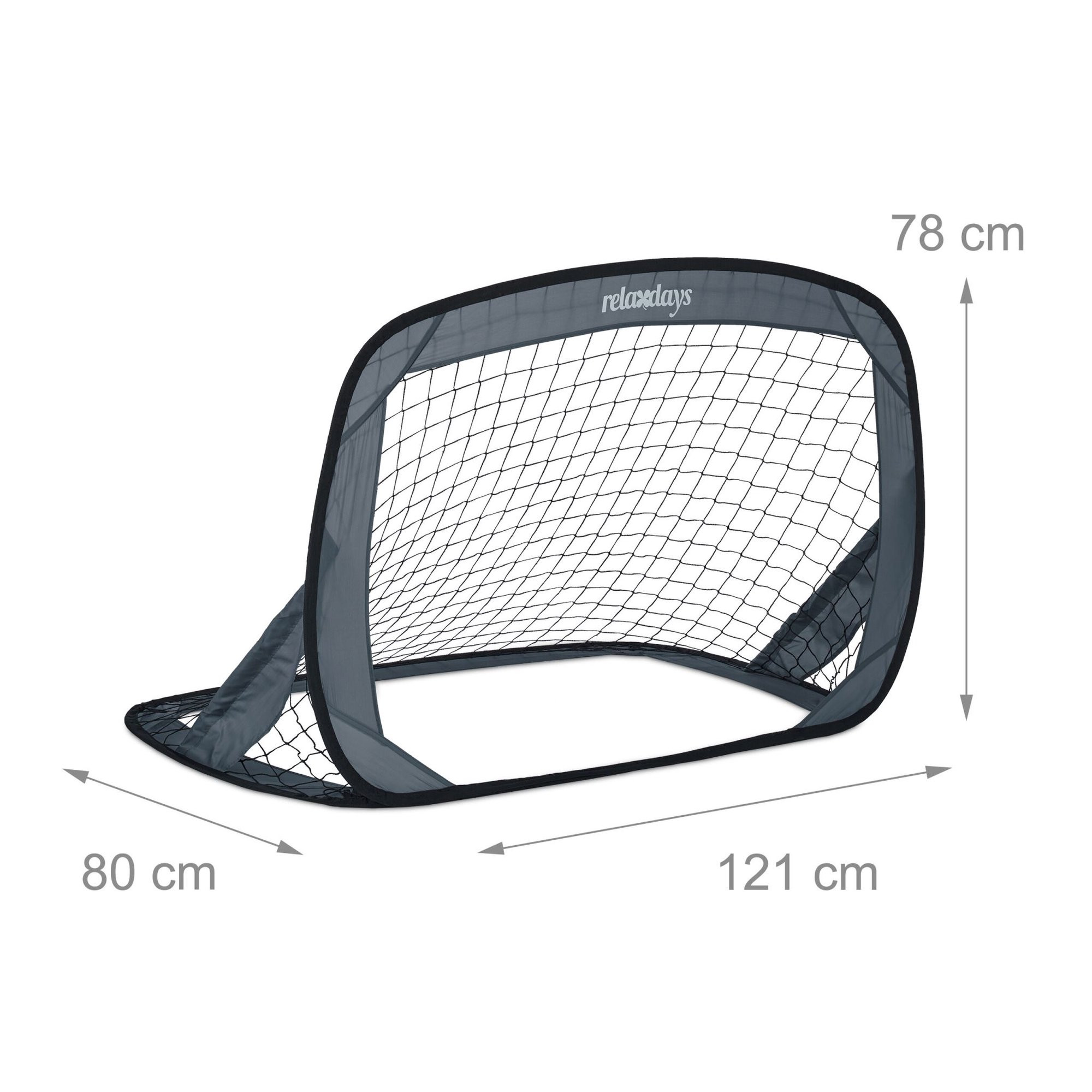 2x Pop-up-Fußballtore