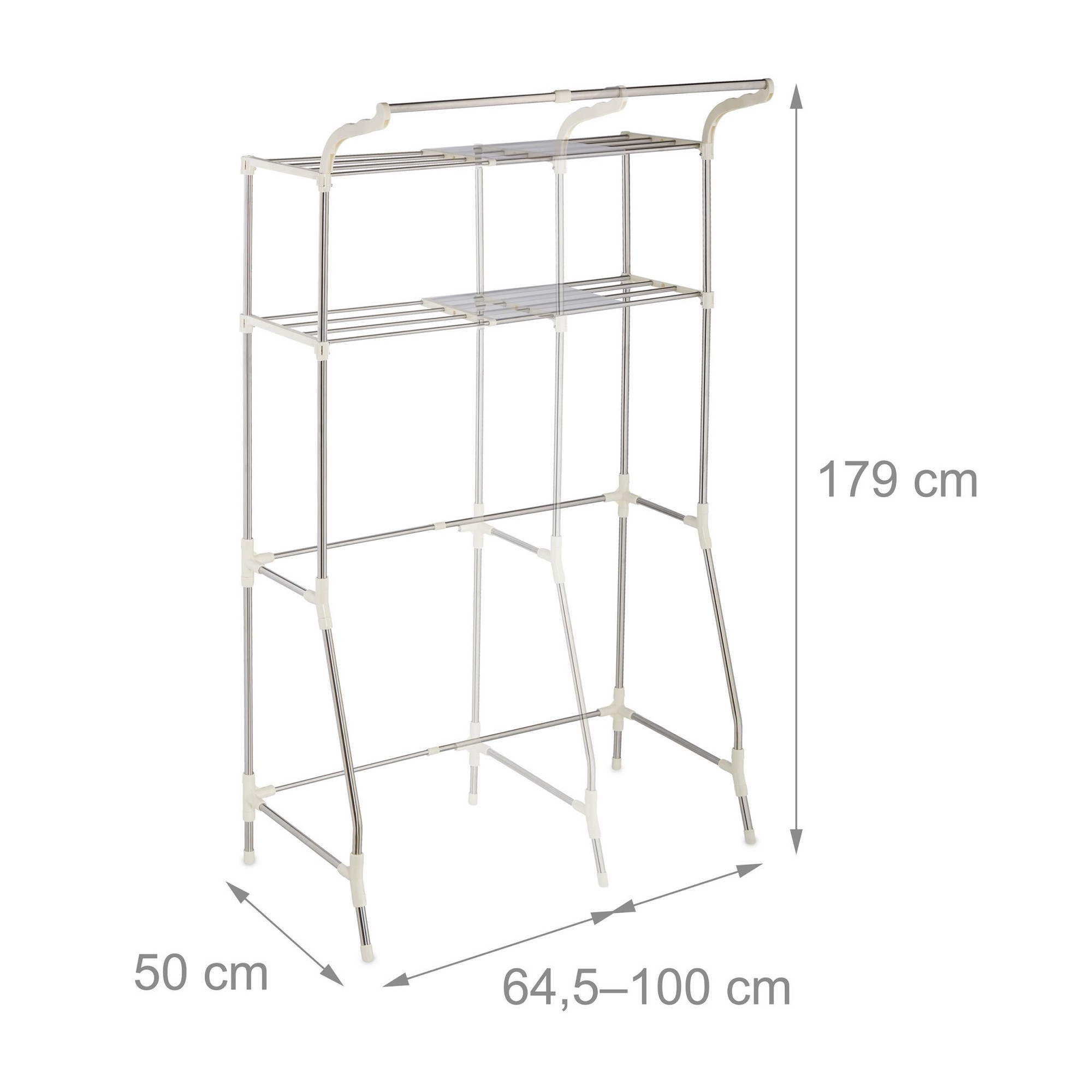 Estante extensible para lavadora