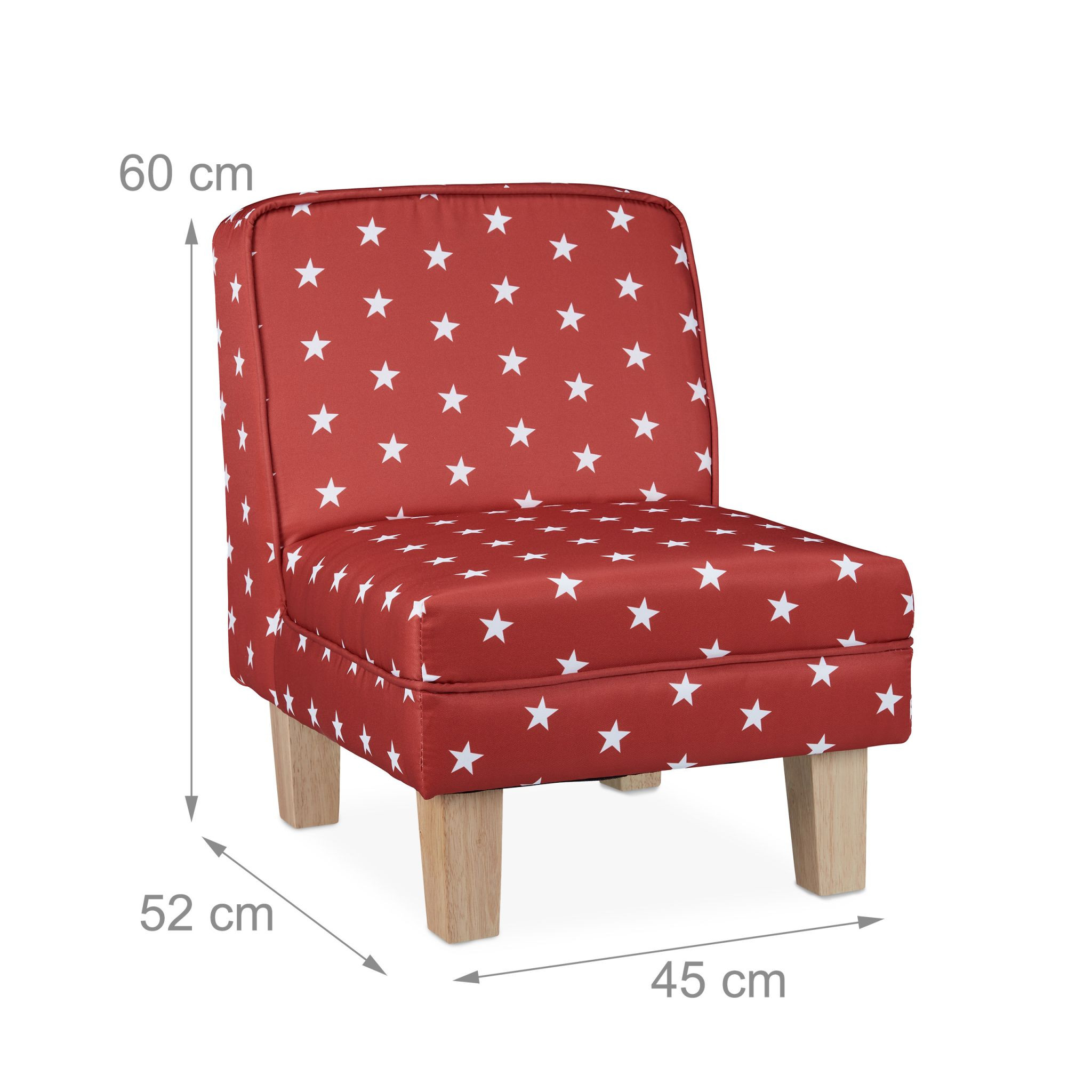 Poltrona per bambini con stelle