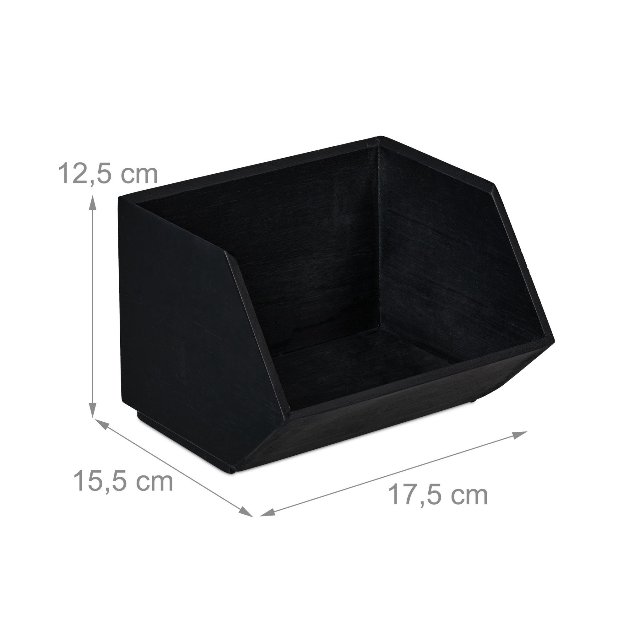 Stapelbare bamboe bureau organizer
