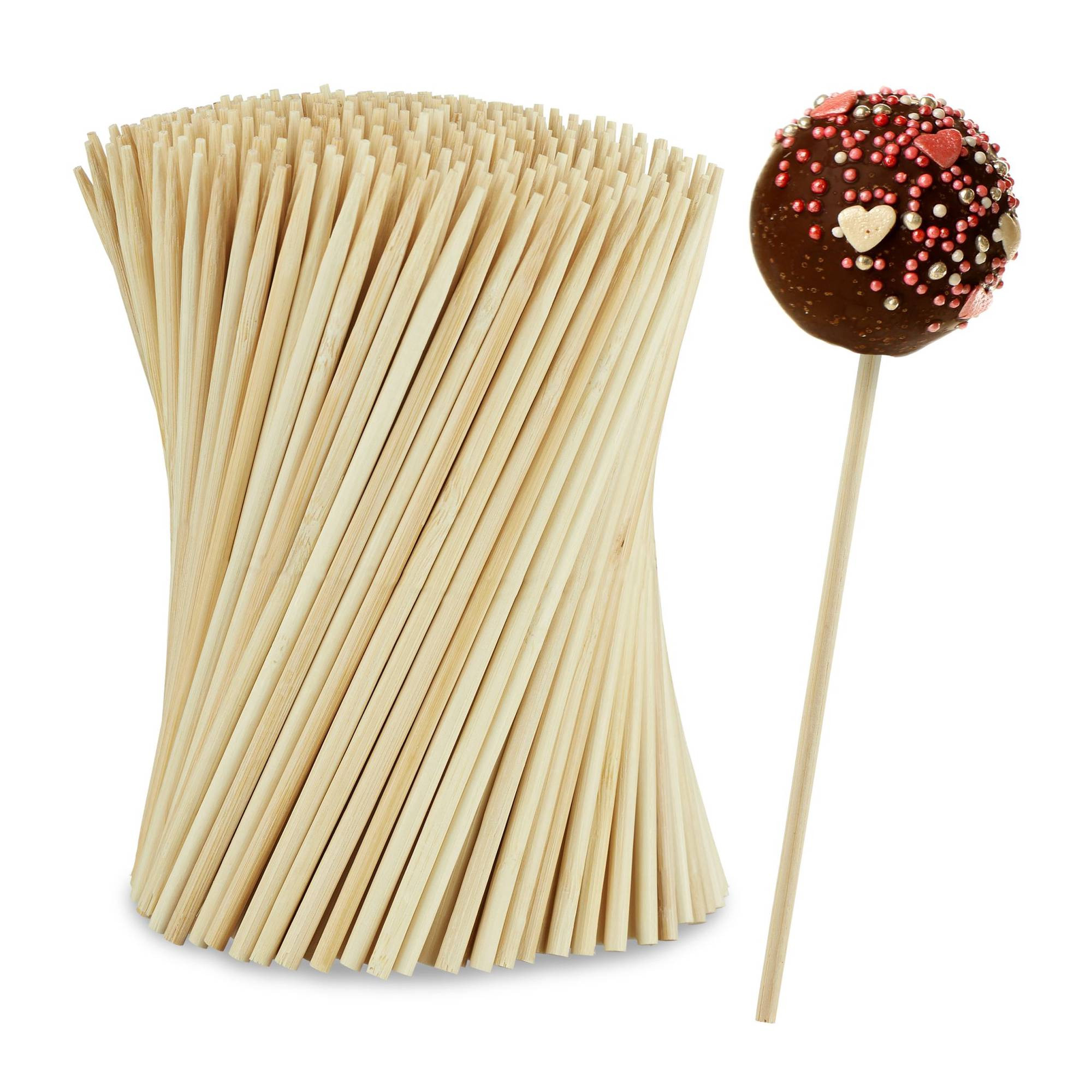 400 palitos de bambu para cake pop