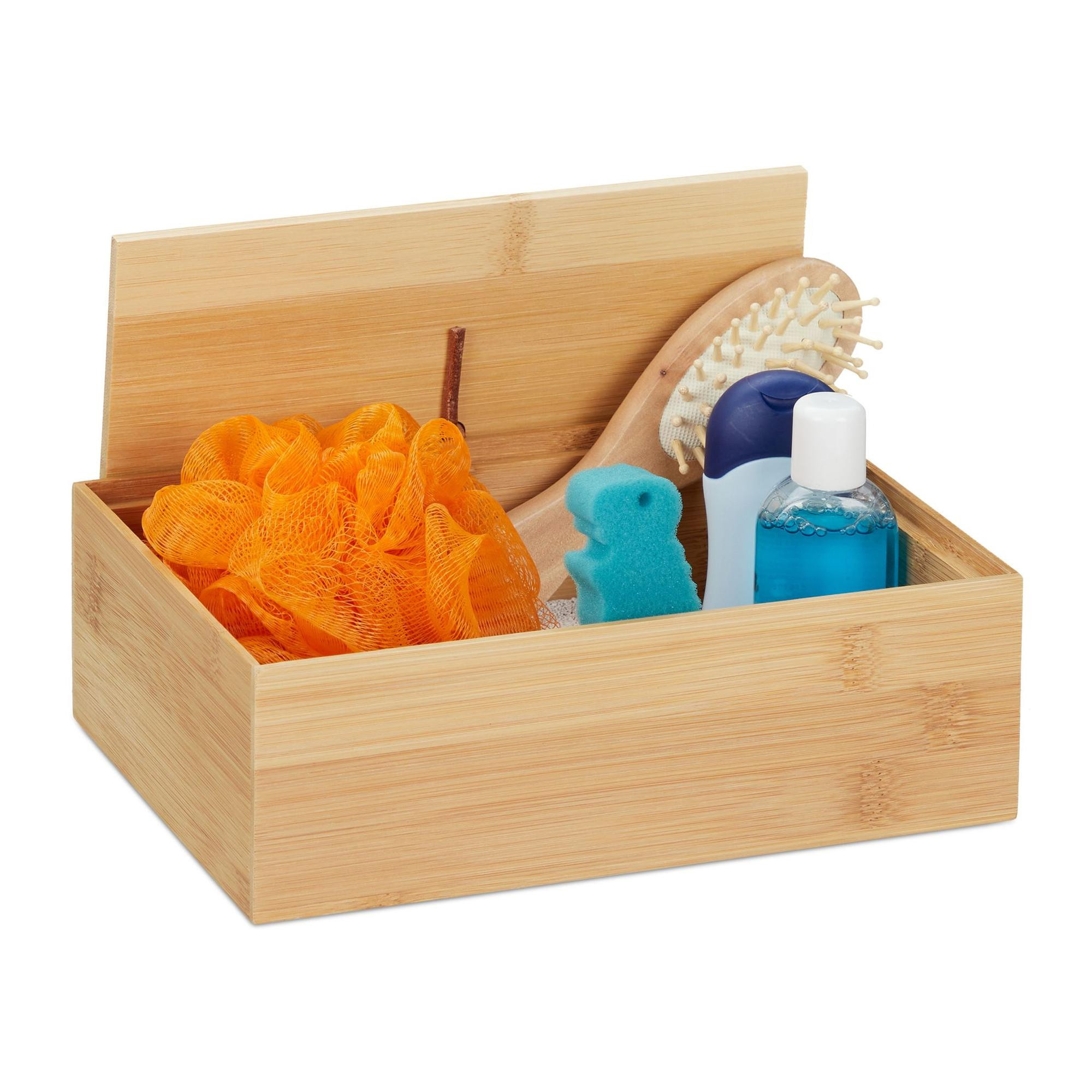Bamboo Storage Box with Lid