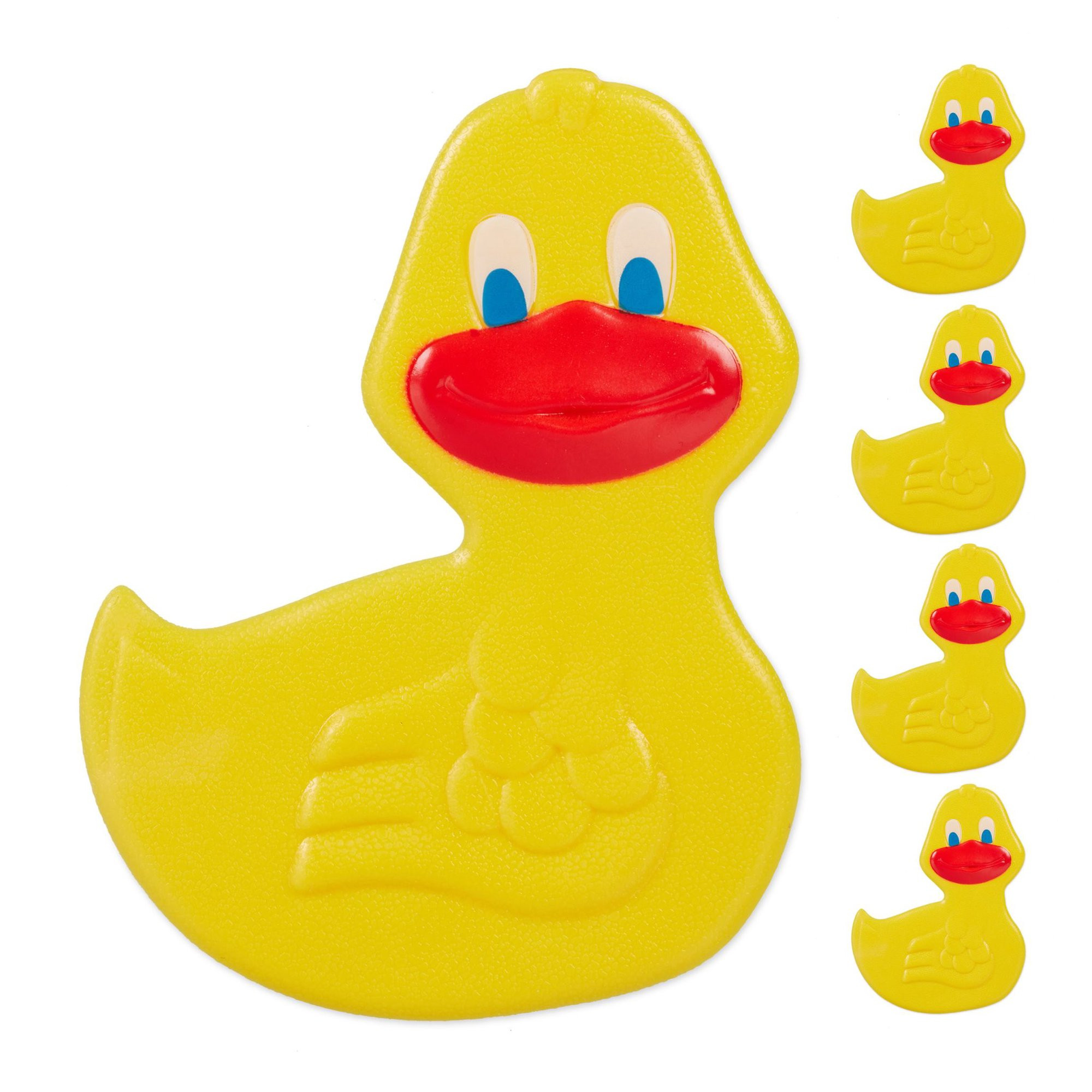 Antislip badstickers Eenden, set van 5